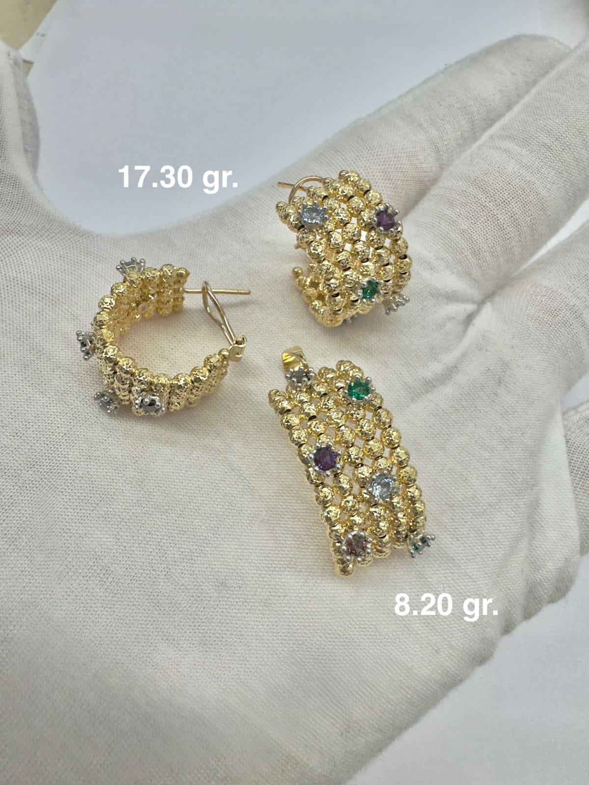 22K Gold Rope Chain Necklace