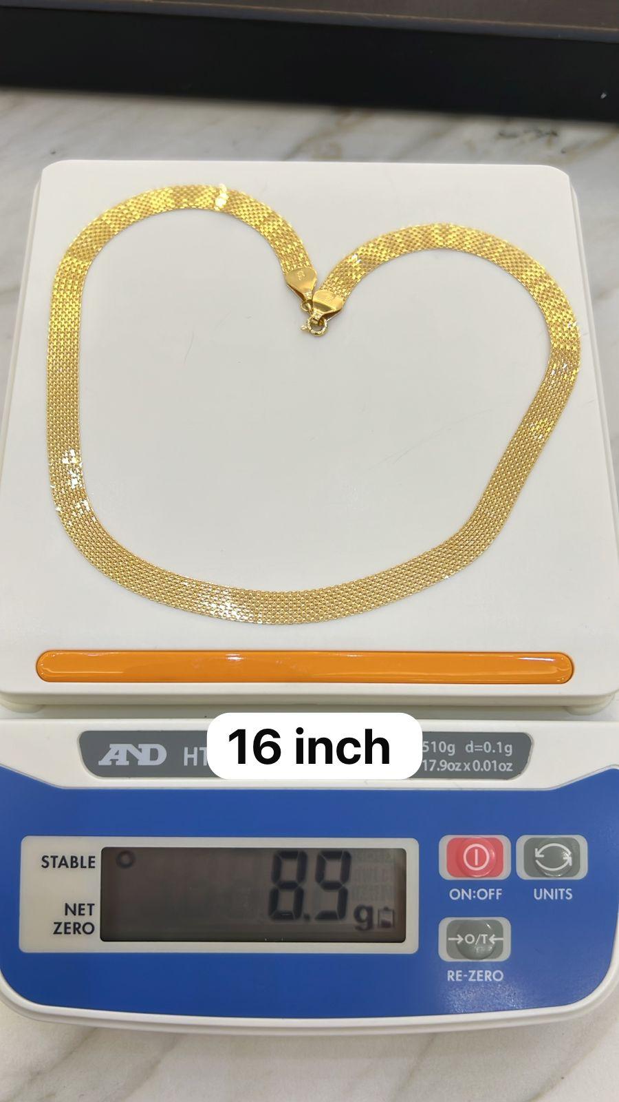 21K Gold Tennis Bracelet