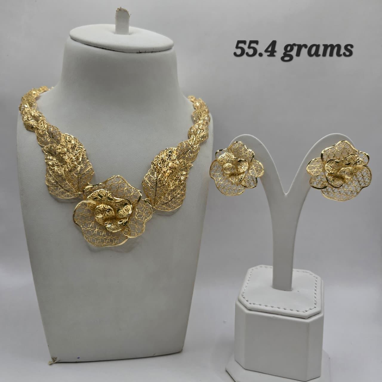 22K Gold Hoop Earrings